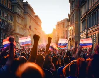 „Aber wenn wir nicht mehr wollen – dann gibt es nie wieder Krieg!“